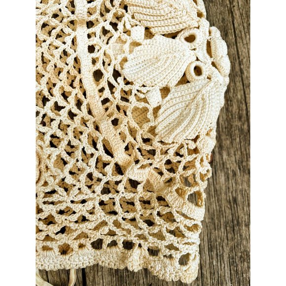 Antique lot crochet baby hat Wool/cotton - Picture 4 of 16